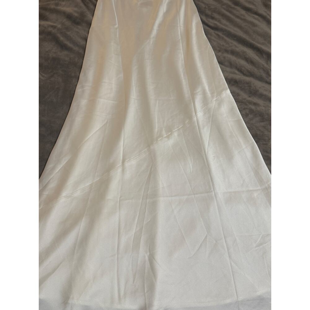 NWOT Show Me Your Mumu Size Small Jasmine Halter Maxi Dress Ivory Luxe Formal - Picture 8 of 10